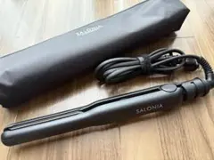 SALONIA サロニア ストレートアイロン 15mm SL-004S ブラック