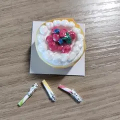 ハンドメイド ホールケーキD（ロウソク付）