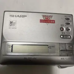 お値下げ　SHARP MD-MS100 ポータブルMDプレーヤー MD-MS100｜SHARP シャープ MD WALKMAN MDウォークマン ポータブルMD MD