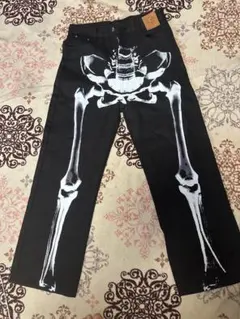 スケルトンプリント デニムパンツ Mius two fashion