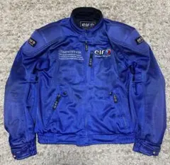 elf バイクジャケット ブルー サイズM メッシュジャケット
