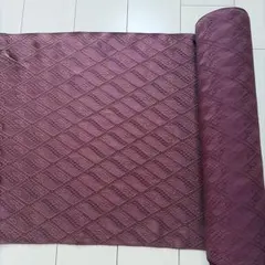 反物　特選　正絹　未使用 振袖用 正絹 長襦袢 友禅染 j-185 送料無料 反物 赤 レッド 振袖 成人