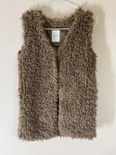 AZUL BY MOUSSY プードルファーベスト