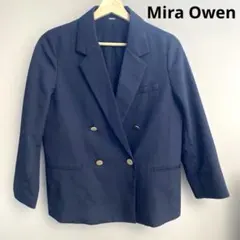 新品】Mila Owen ステンカラーリサイクルスウェードライクブルゾン