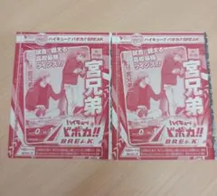 ハイキュー バボカ 宮兄弟 8枚セット プロモ - メルカリ