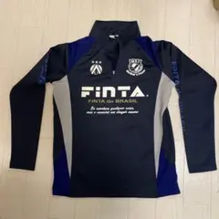 フィンタ FINTA ジャージ ハーフジップ ネイビー S サッカー