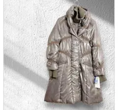 Eigerwand ダウンコート　茶系　ミセス　L 防寒　婦人　軽量　新品　美品