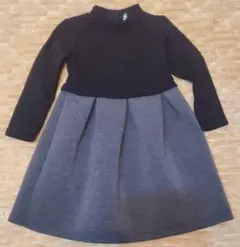 キッズ用　ブラックワンピース
