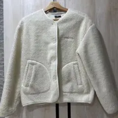 OUTDOOR PRODUCTS フリースジャケット M アイボリー