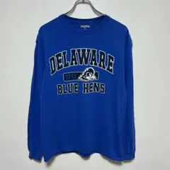 JANSPORTデラウェア大学ブルーヘンズ　ロングスリーブTシャツ　ロゴプリント