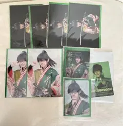 刀ミュ　江おんすていじ　篭手切江　クリアカード　クリアステッカー　ブロマイド