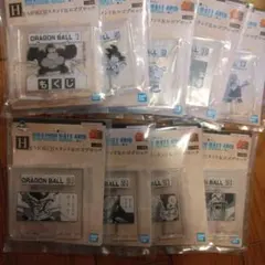 ドラゴンボール　一番くじ H賞　9種　MOKUJIスタンド&ロゴブロック