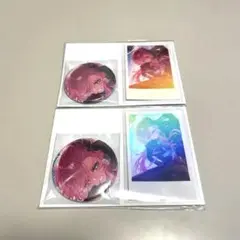 夕陽リリ 缶バッジ チェキ風カード 誕生日グッズ2025