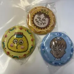コジコジ　刺繍チャーム　3個セット
