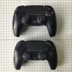 【ジャンク】SONY DualSense ワイヤレスコントローラー ブラック２個
