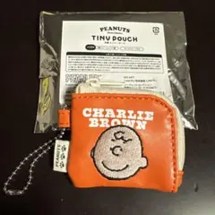 PEANUTS チャーリーブラウン シークレット刺繍タイニーポーチ