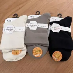 fukuske 靴下 レディース ソックス あたたかくてキレイ見え FUN