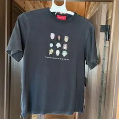 OSITO de ASOBERU イラストTシャツ ダークグレー