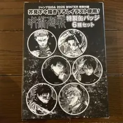 呪術廻戦　特製缶バッジ6種セット
