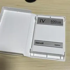 その他 maxell iV 500GB マクセル iVDR-S対応500GBリムーバブルHDDホワイト