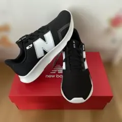 New Balance 430 ブラック/ホワイト 25cm #1080