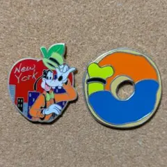 6 ディズニー　ディズニー ピンバッジ　ディズニー　グーフィー