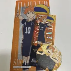 ハイキュー!! 日向翔陽 和紙風缶バッジ ハイキュー!! 和紙風缶バッジコレクション: キャラグッズ｜ムービック