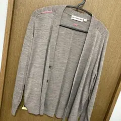 ANYA HINDMARCH × UNIQLO 長袖カーディガン M ブラウン