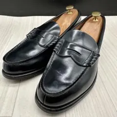 美品【REGAL】 リーガル 2177 コインローファー レザー ブラック