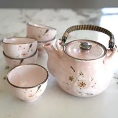 【新品未使用】翔川　急須＆湯呑み5個セット