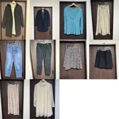 秋(春？)冬まとめ売り　10点　レディース