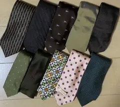 【24時間以内発送】ネクタイセット 10本 まとめ売り