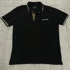 coach　ポロシャツ　コーチ　ブラックのサムネイル