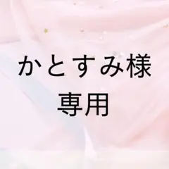 かとすみ様専用