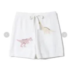 ジェラートピケ モチーフジャガードワンポインショートパンツ