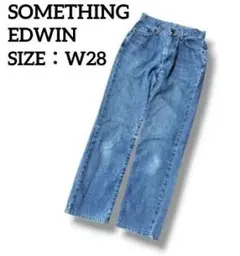 サムシング エドウィン デニムジーンズ レディース W28