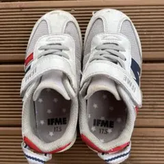 IFME 子供用シューズ17.5 白