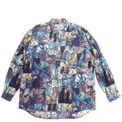 Pelle Pelle 総柄シャツ 長袖 XXL - メルカリ