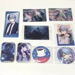 プロセカ 青柳冬弥 缶バッジ エピカ ウエハース 特典 ラッキーくじ スクエア