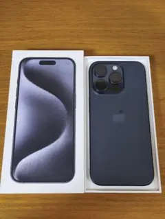 iPhone 15 Pro ブラックチタニウム 512GB バッテリー99% - メルカリ