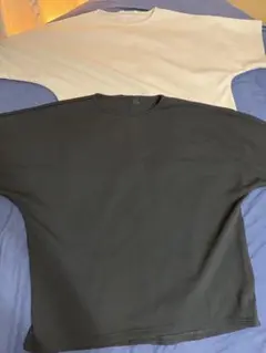 2枚セット　MUJILABO Tシャツ　ブラック　ホワイトXL