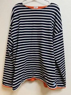 ORCIVAL オーシバル 裏フリース クルーネック バスクシャツ