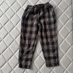 ☆子供用 チェック柄長ズボン 130cm☆