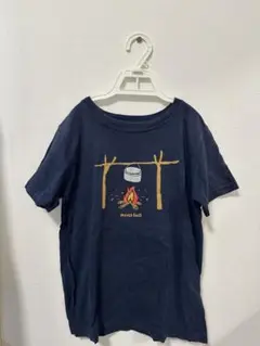 mont-bell キッズ Tシャツ 140 ネイビー