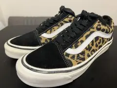 【美品】VANS Anaheim OLD SKOOL 36DX レオパード
