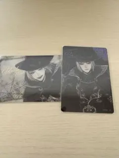 ツイステ スケアリー モノクローム メタルクリアカードセット ルーク