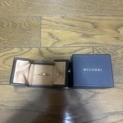 BVLGARI ゴールドリング ダイヤモンド付き