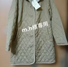 新品dgyキルト裏ボア中綿コート