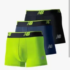 #ニューバランス　ボクサーブリーフ メッシュボクサー 前閉じ 3pack