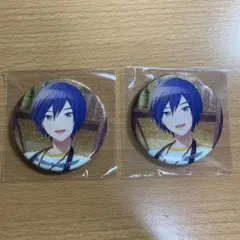 SEGA グリッター缶バッチ×2
